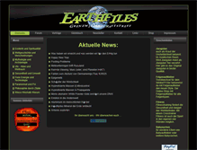 Tablet Screenshot of earthfiles.de